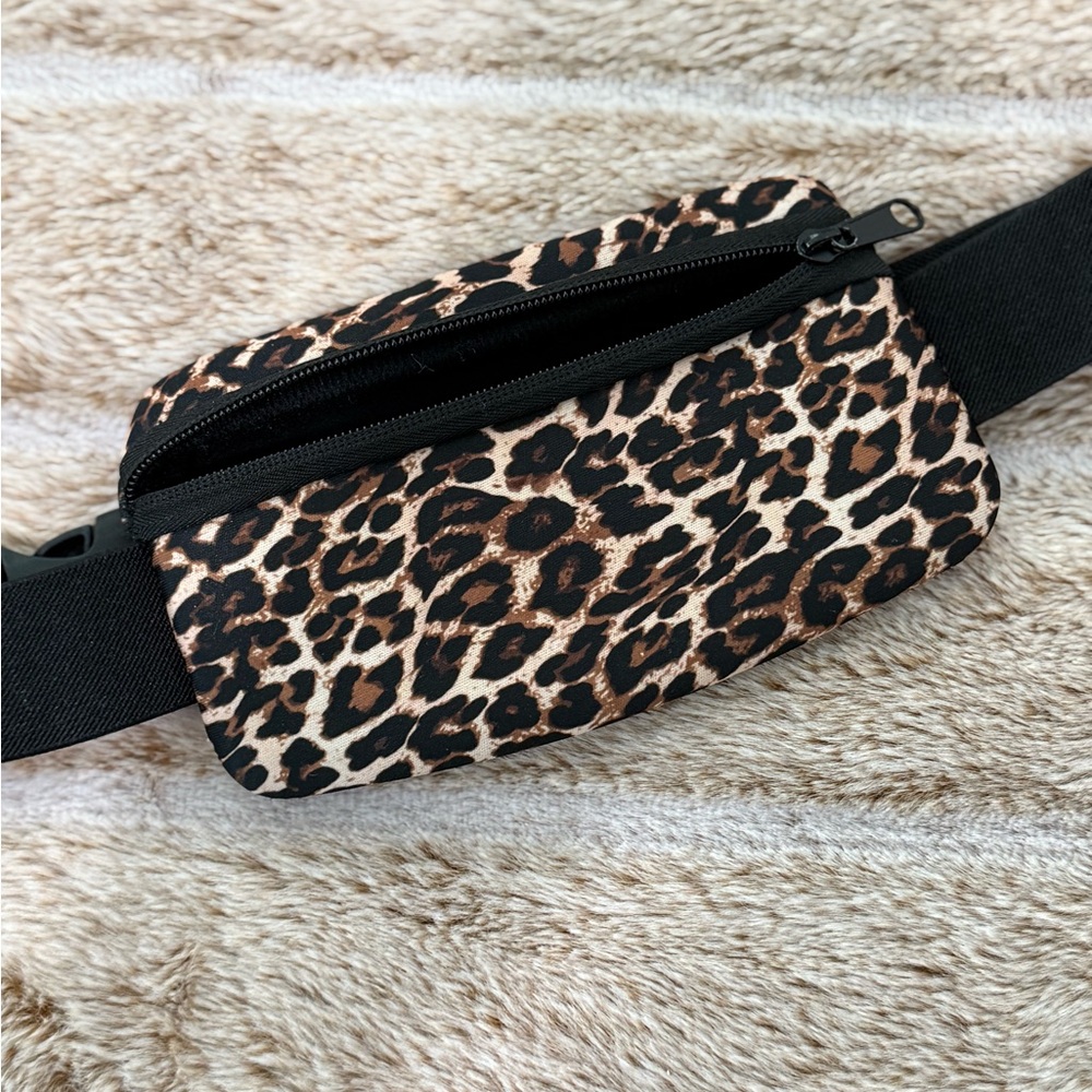 Leopard Print Belt Bag